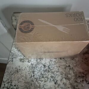 Disposable Forks - 400 Pack